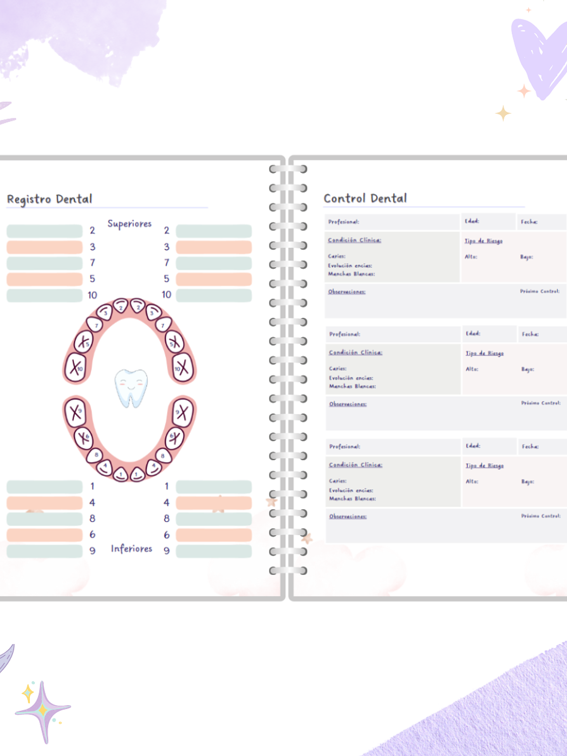 Cuaderno Pediátrico - Rosa 6