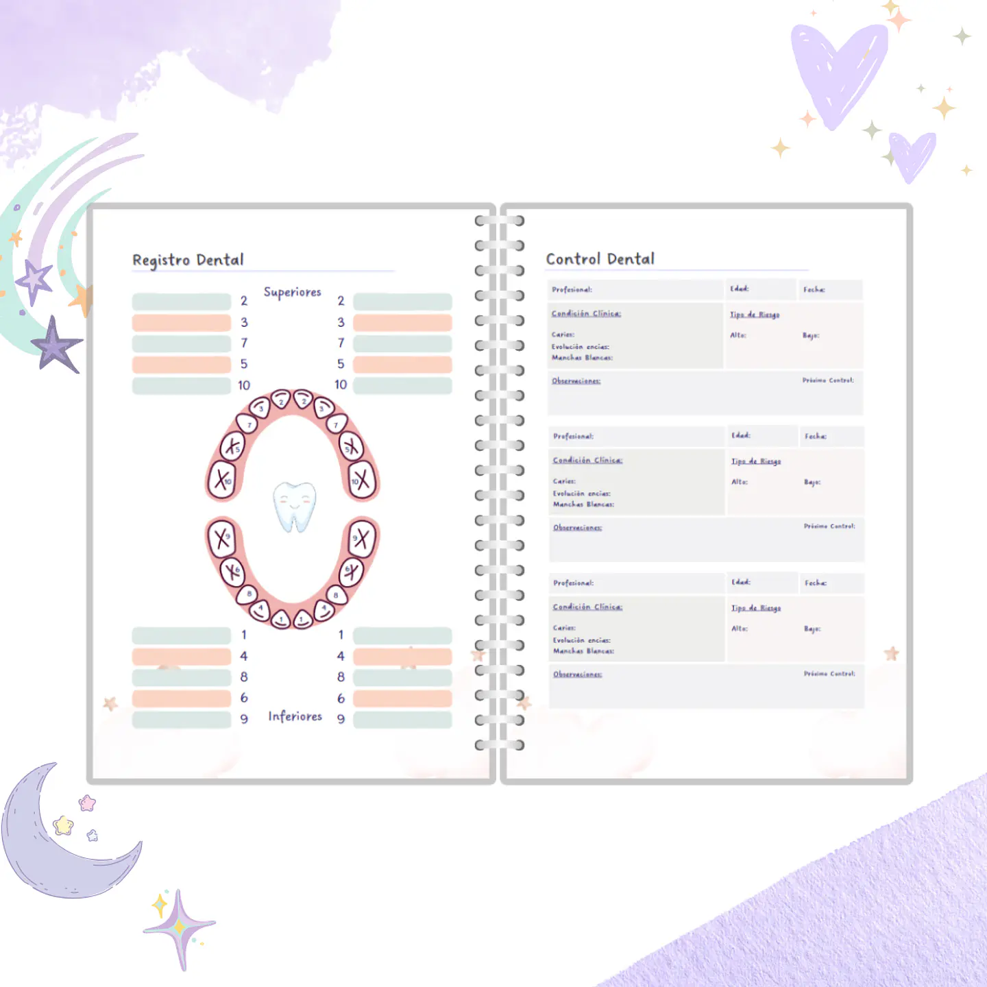 Cuaderno Pediátrico - Rosa 7