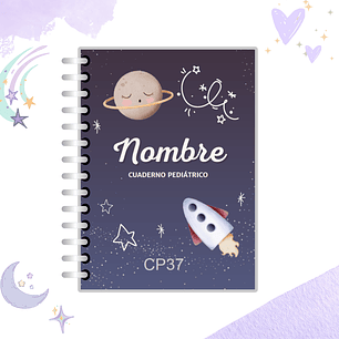 Cuaderno Pediátrico - Nubes Azul