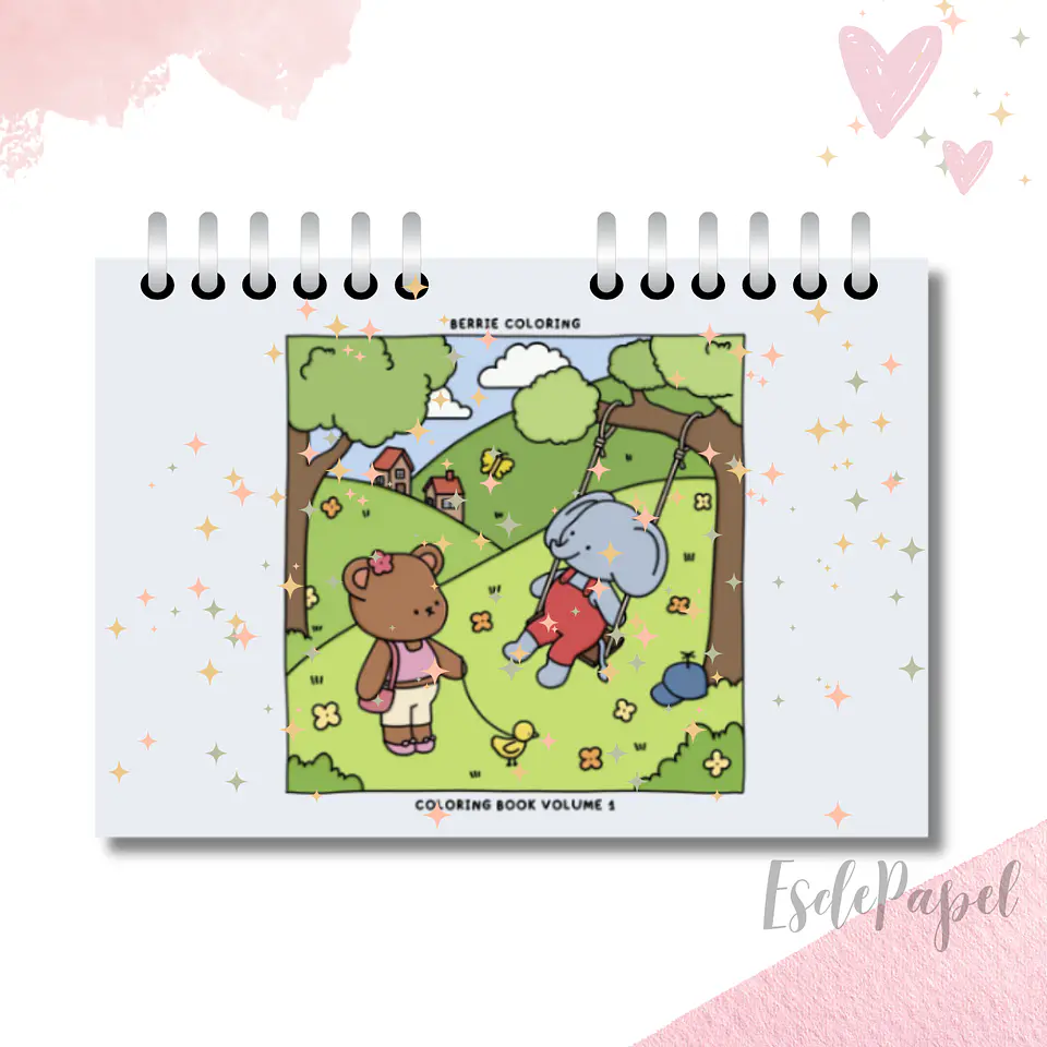 Libro Para Colorear Berrie Vol 1 1
