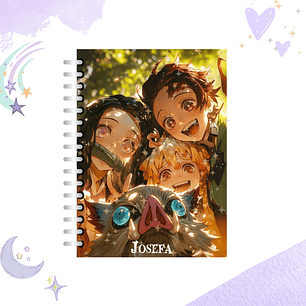 Cuaderno Demon Slayer - 100 hojas