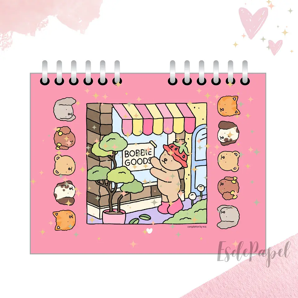 Libro Para Colorear Bobbie Goods 100 Hojas 1