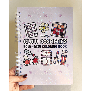 Libro Para Colorear Glow Cosmetics 
