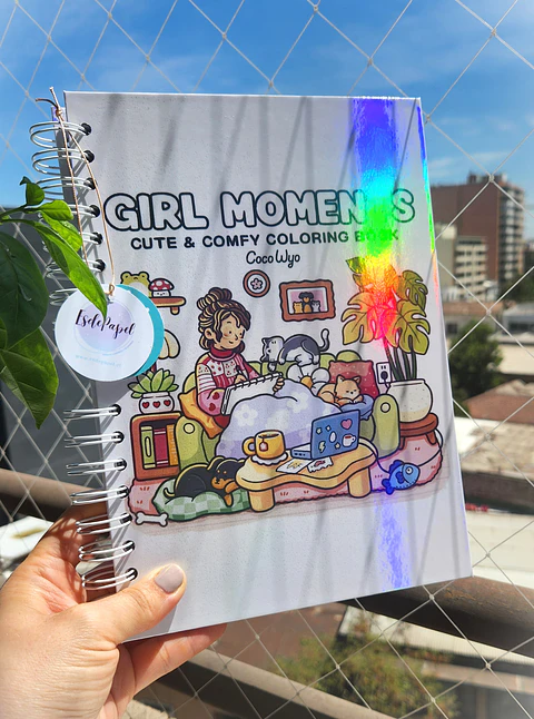 Libro Para Colorear Girl Moments - Coco Wyo