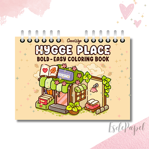 Libro Para Colorear Hygge Place - Coco Wyo