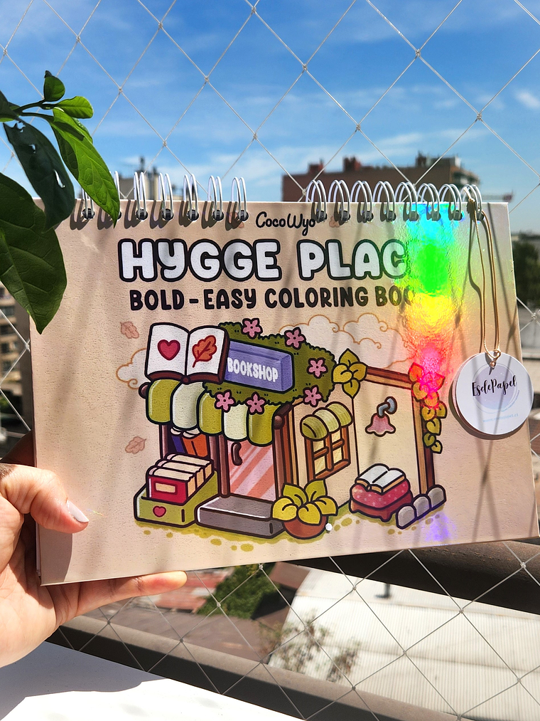 Libro Para Colorear Hygge Place - Coco Wyo 2