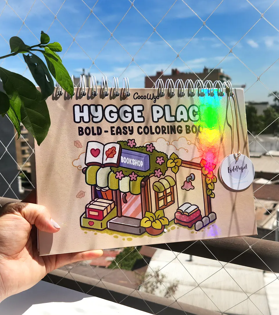 Libro Para Colorear Hygge Place - Coco Wyo 2