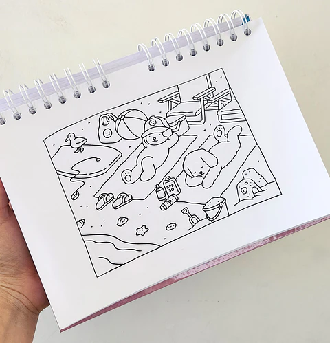 Libro Para Colorear Bobbie Goods