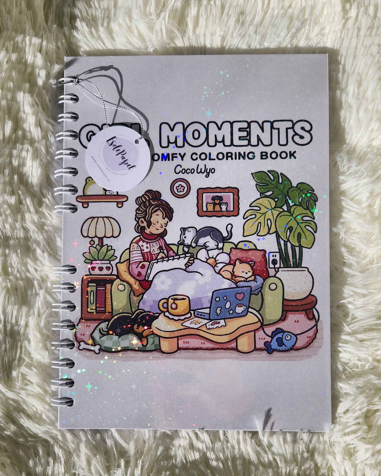 Libro Para Colorear Girl Moments - Coco Wyo 3