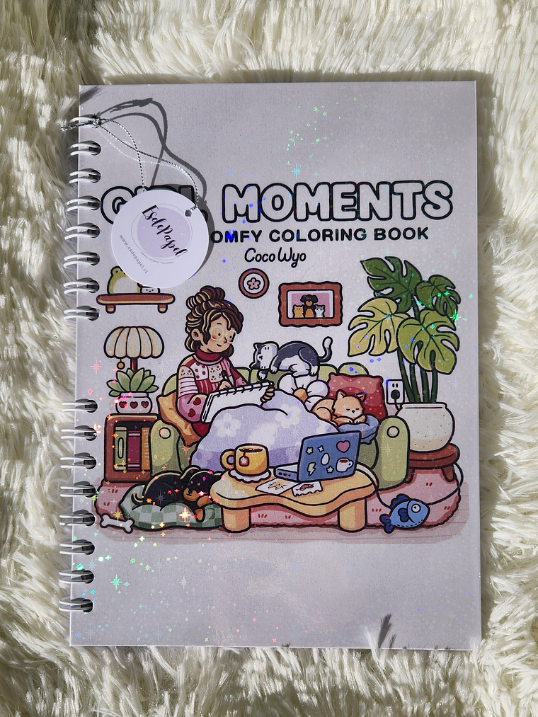 Libro Para Colorear Girl Moments - Coco Wyo 3