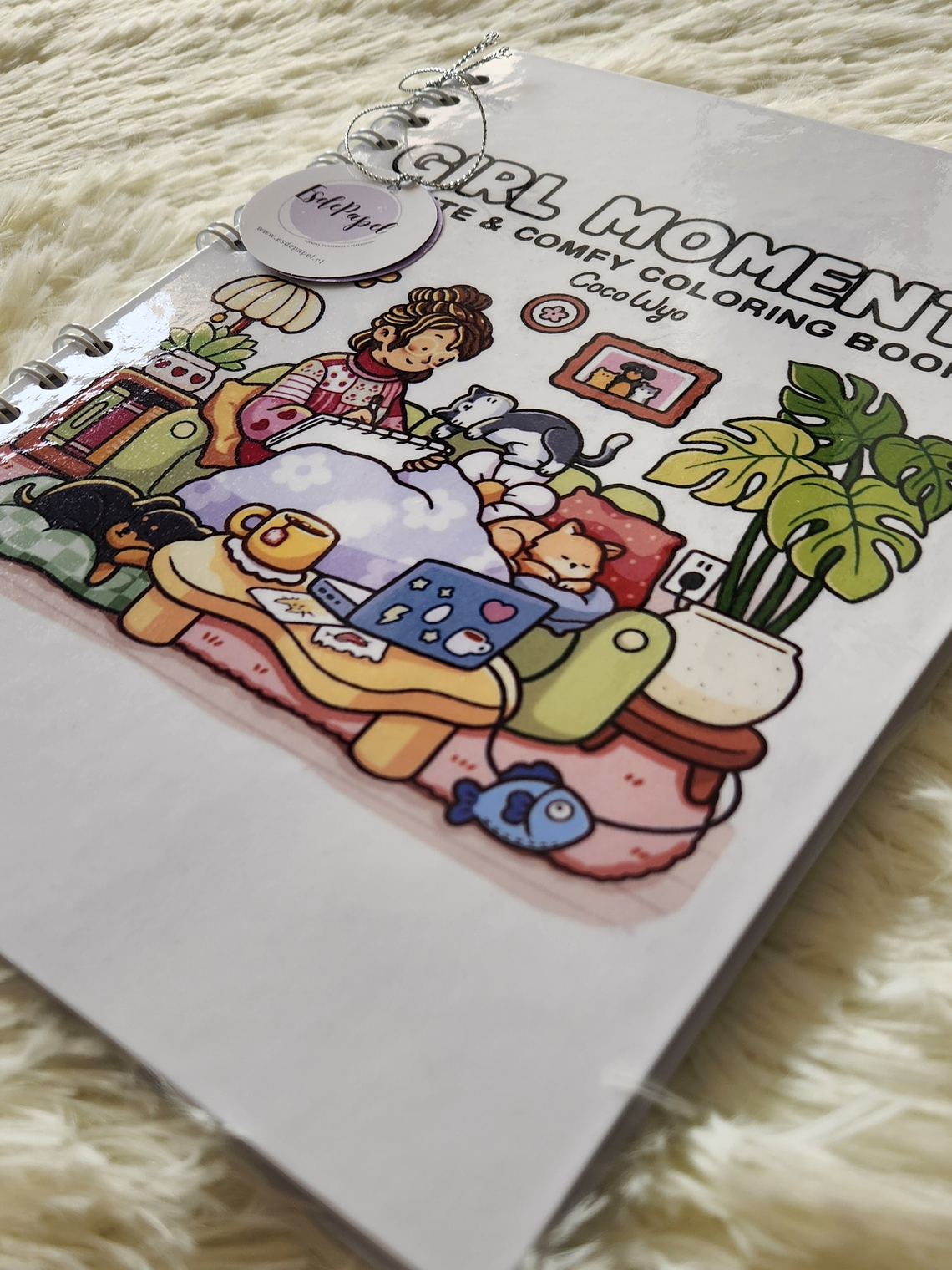 Libro Para Colorear Girl Moments - Coco Wyo 4