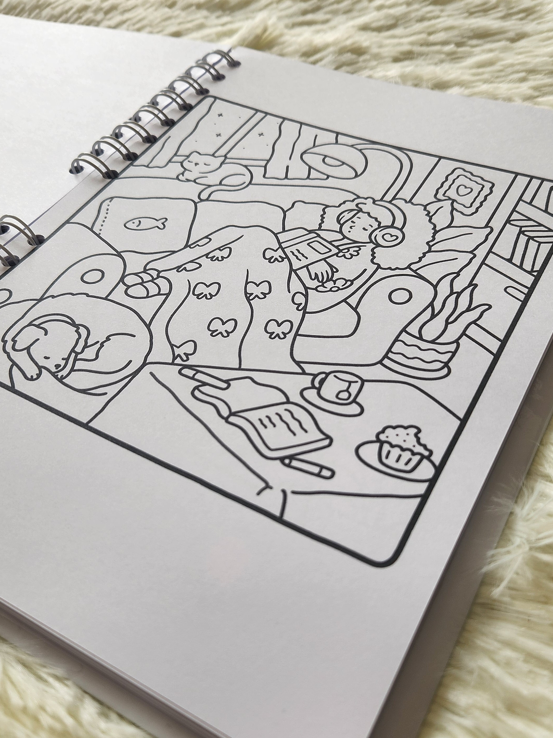 Libro Para Colorear Girl Moments - Coco Wyo 5