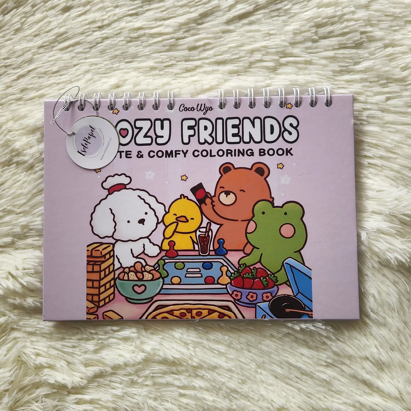 Libro Para Colorear Cozy Friends 2