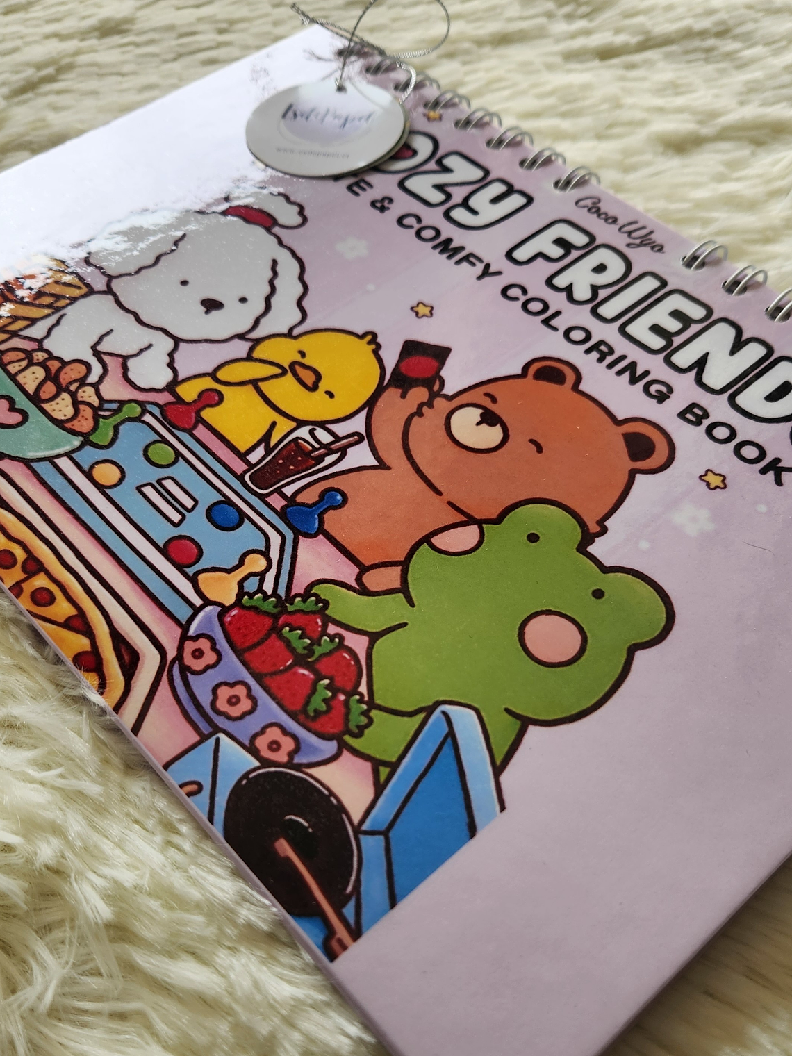 Libro Para Colorear Cozy Friends 4