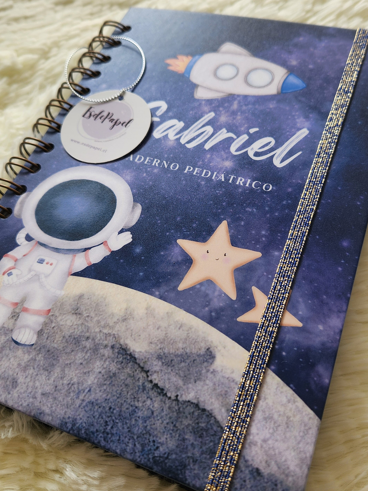 Cuaderno Pediátrico - Nubes Azul 38