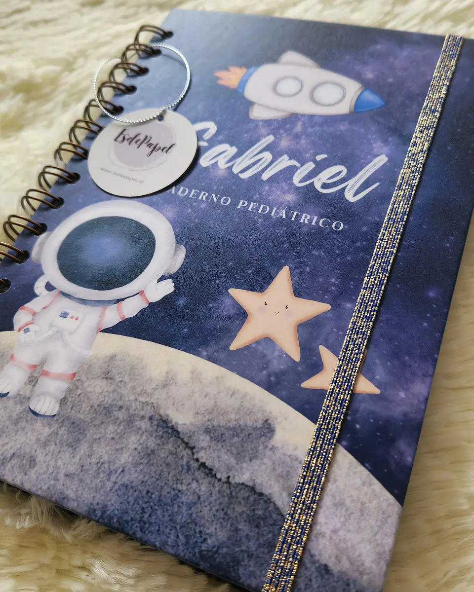 Cuaderno Pediátrico - Nubes Azul 39