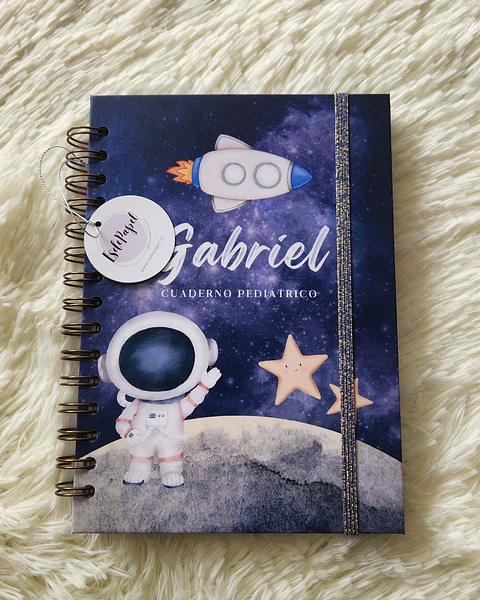 Cuaderno Pediátrico - Nubes Azul