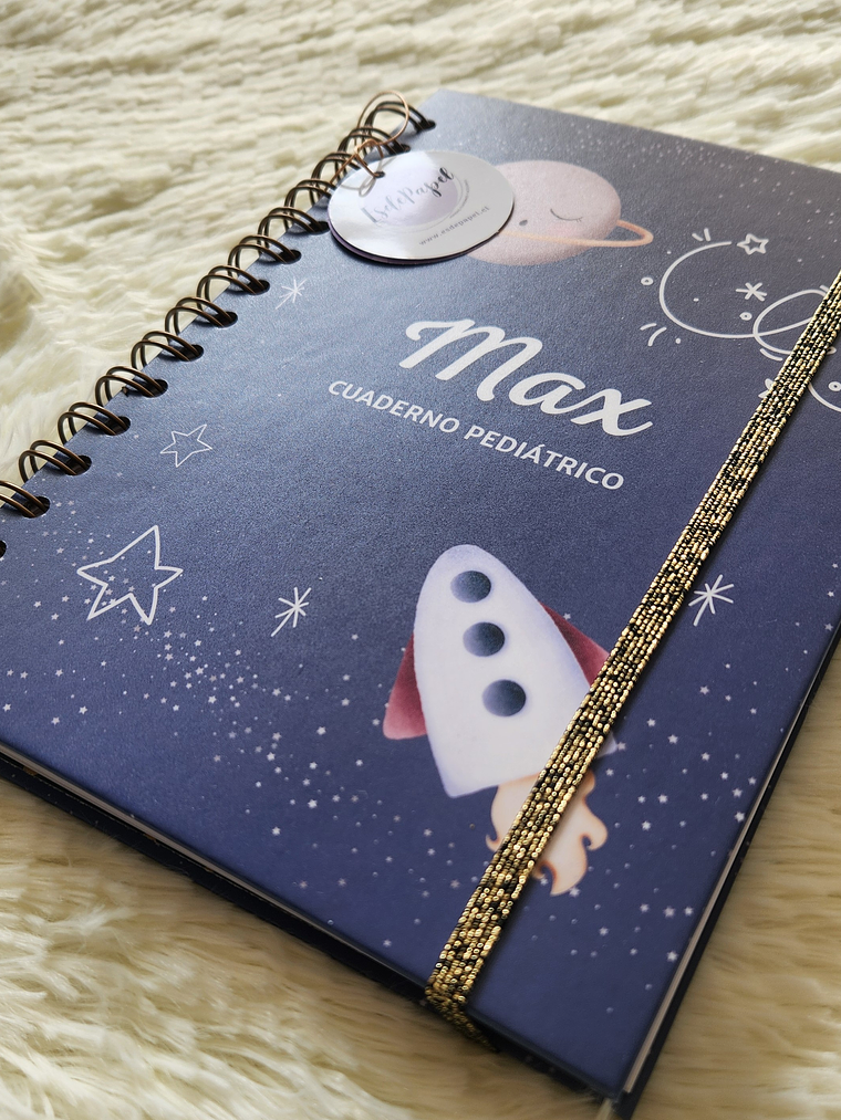 Cuaderno Pediátrico - Nubes Azul 41