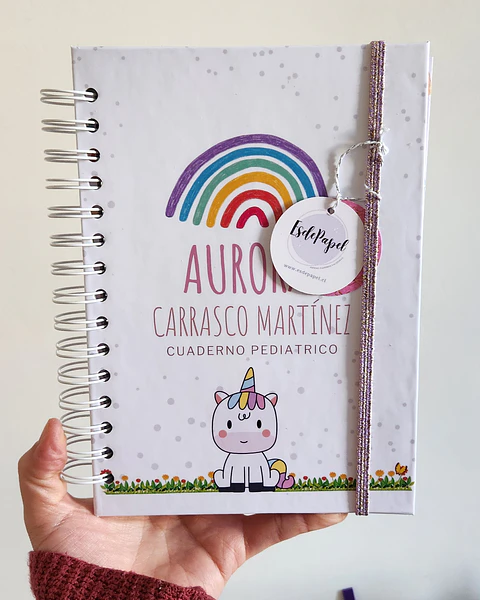 Cuaderno Pediátrico - Rosa
