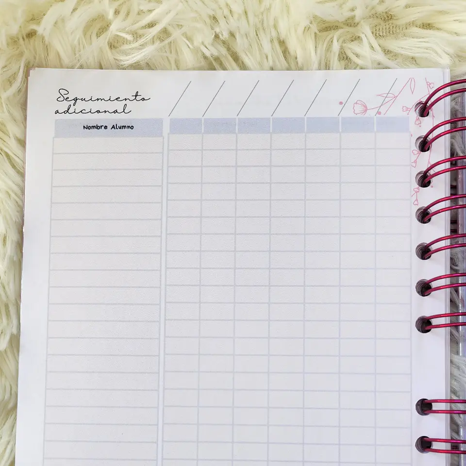 Cuaderno Personalizado para Profesores | Planificación y Organización 12