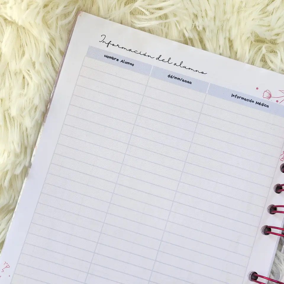 Cuaderno Personalizado para Profesores | Planificación y Organización 8