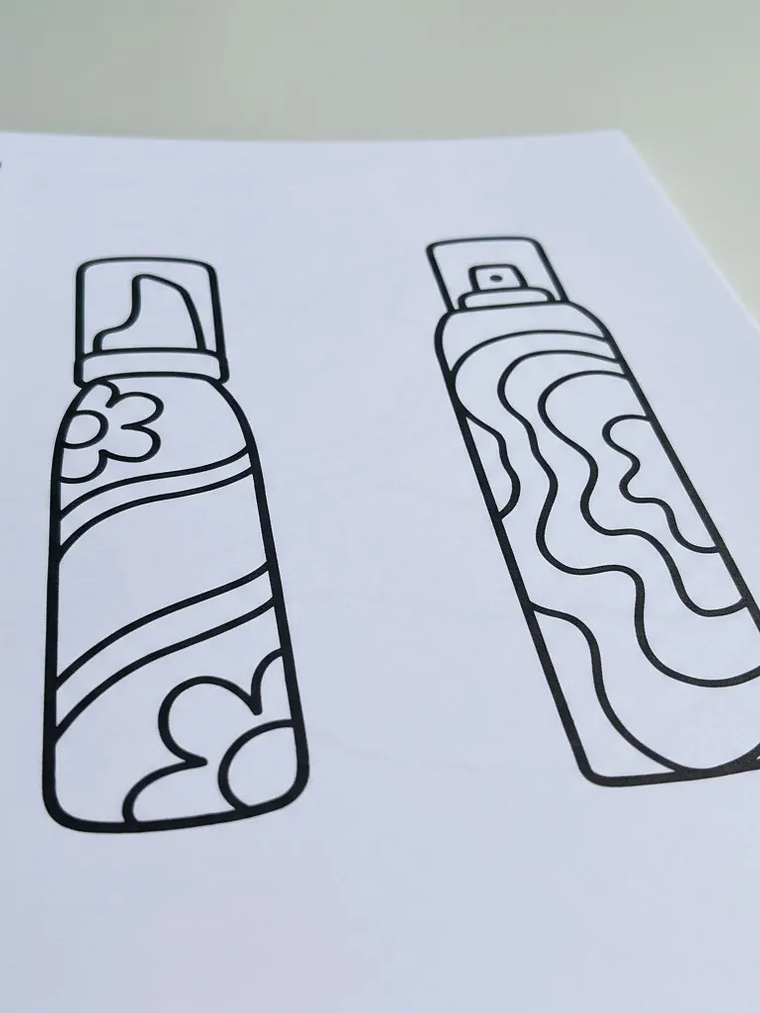 Libro Para Colorear Glow Cosmetics  4