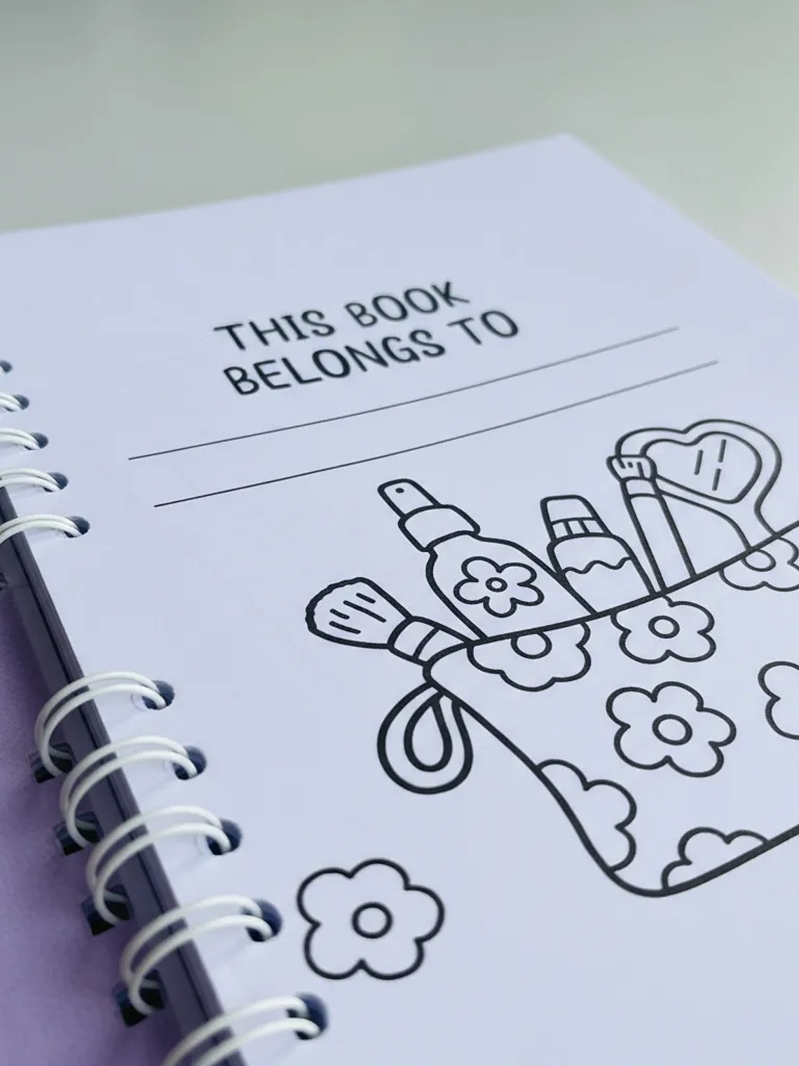 Libro Para Colorear Glow Cosmetics  3