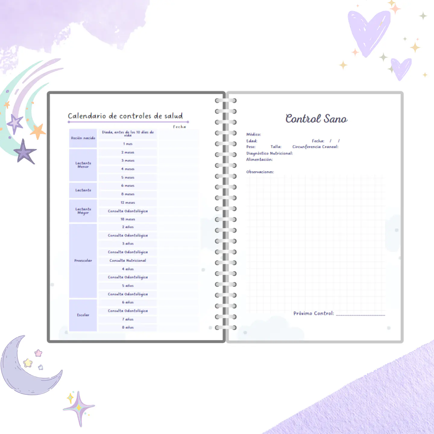 Agenda Pediátrica Personalizada 11