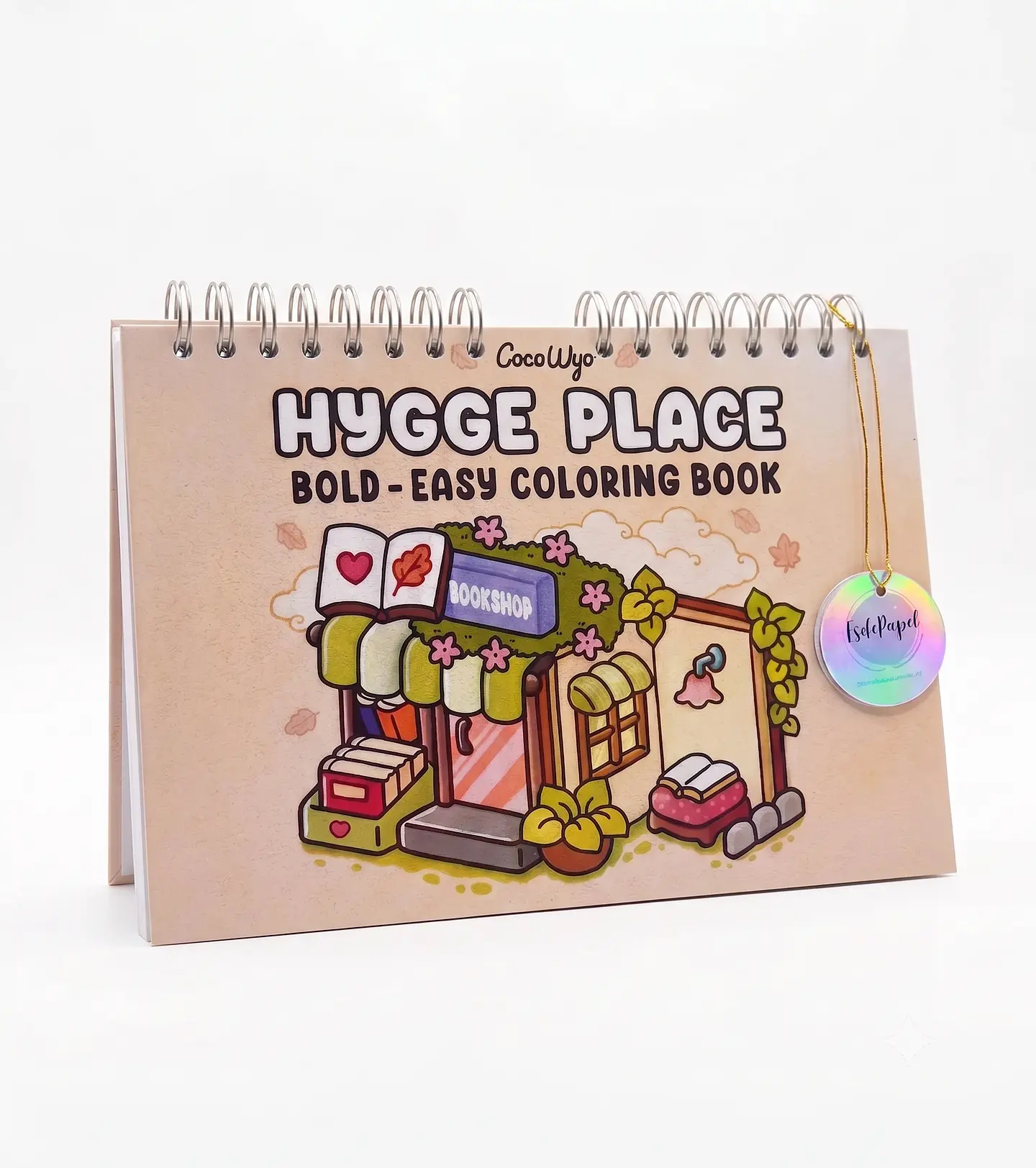 Libro Para Colorear Hygge Place - Coco Wyo 1