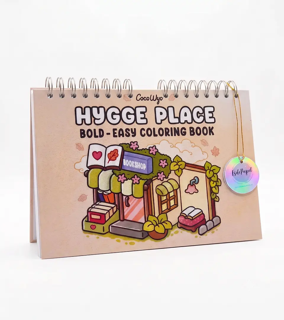 Libro Para Colorear Hygge Place - Coco Wyo 1
