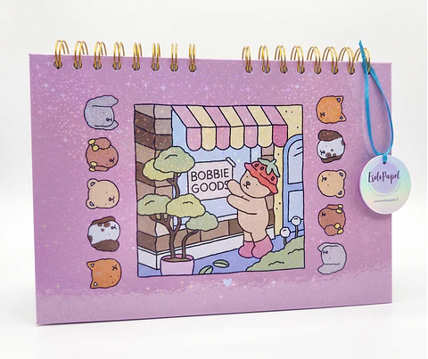Libro Para Colorear Bobbie Goods – 170 Páginas Doble Cara