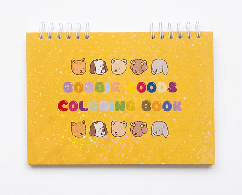 Libro Para Colorear Bobbie Goods – 80 Páginas Una Cara