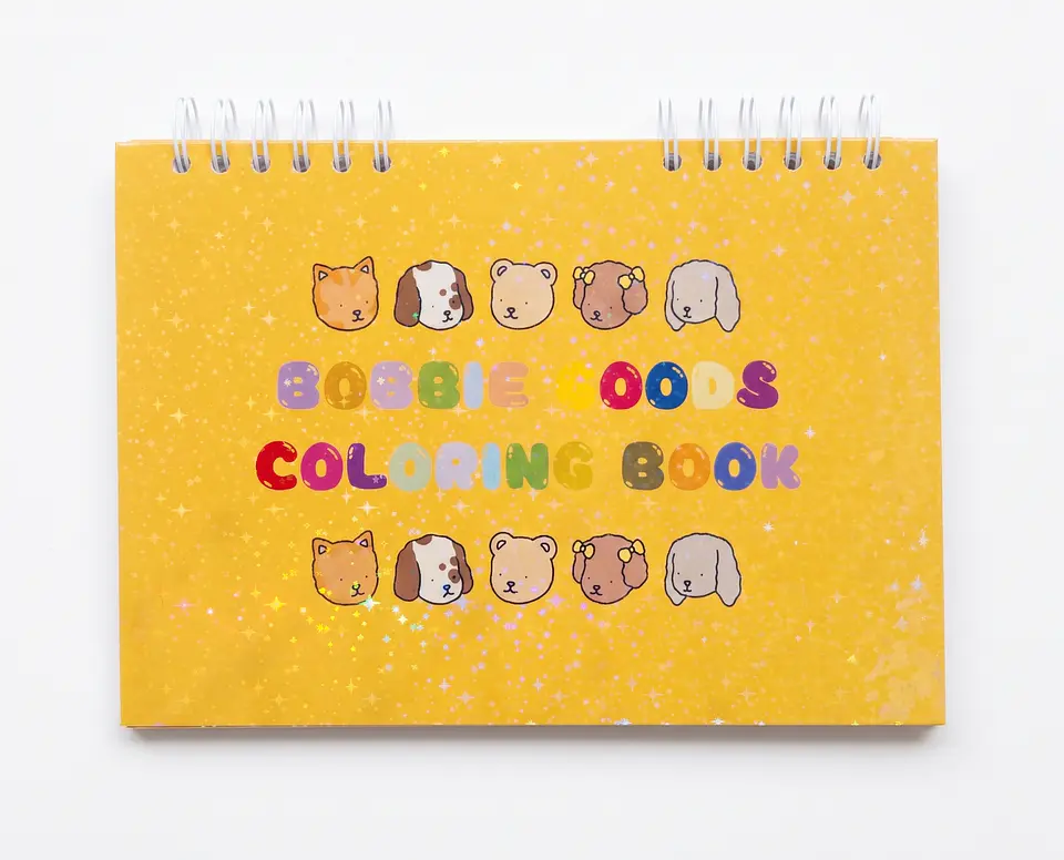 Libro Para Colorear Bobbie Goods – 80 Páginas Una Cara 1