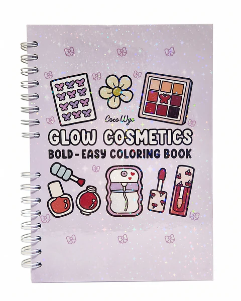Libro Para Colorear Glow Cosmetics 