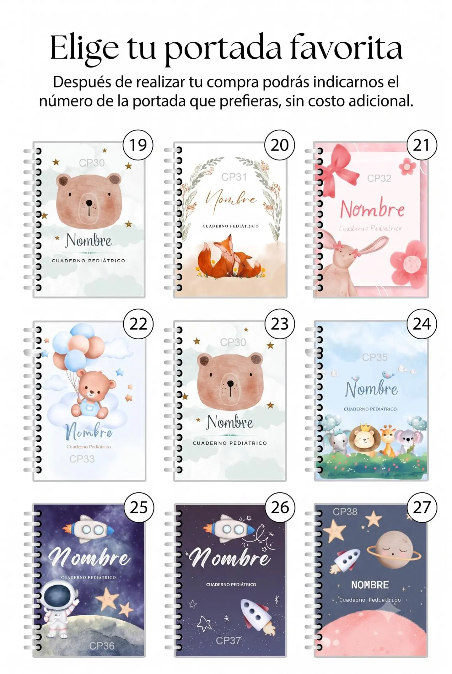 Agenda Pediátrica Personalizada 4