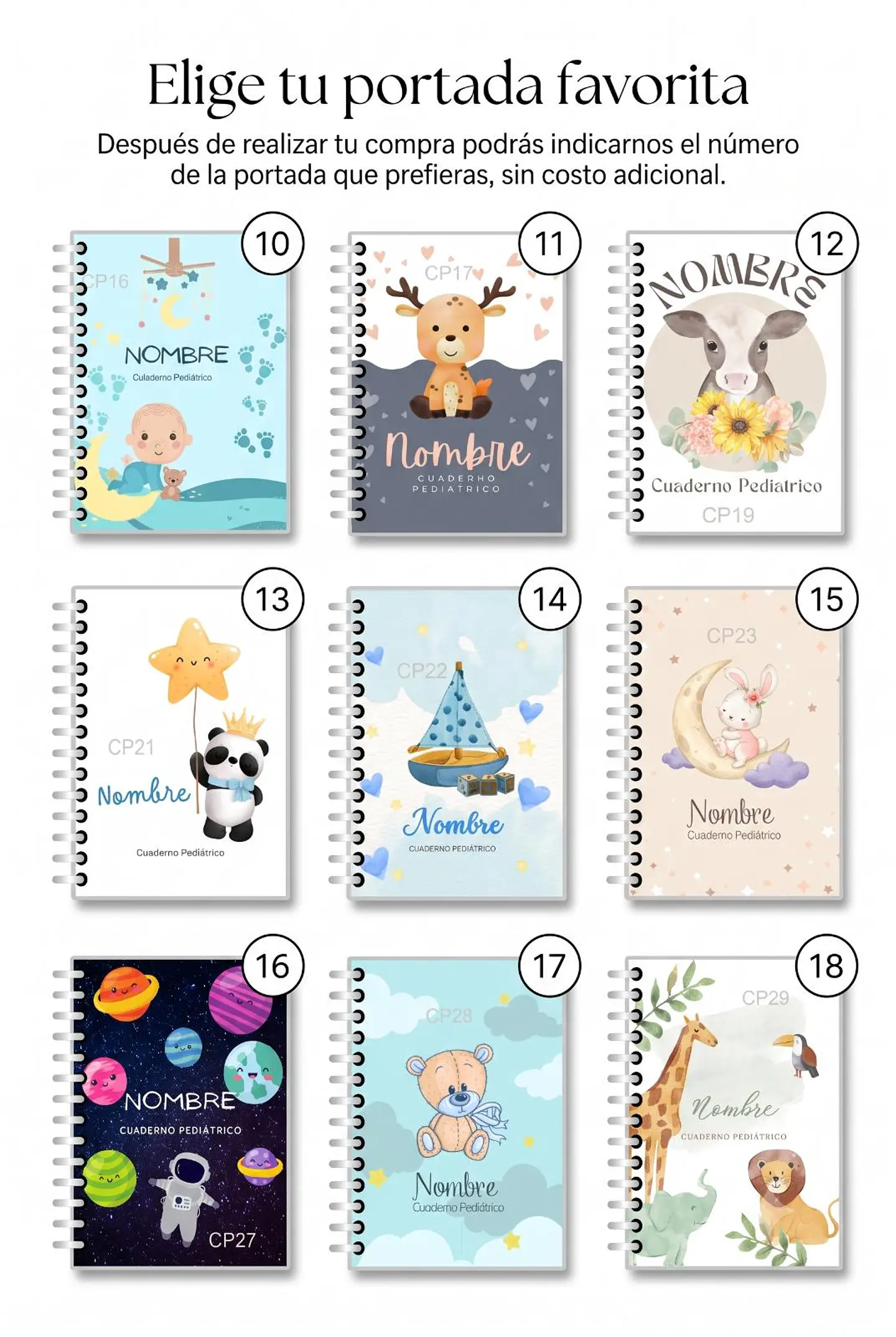 Agenda Pediátrica Personalizada 3