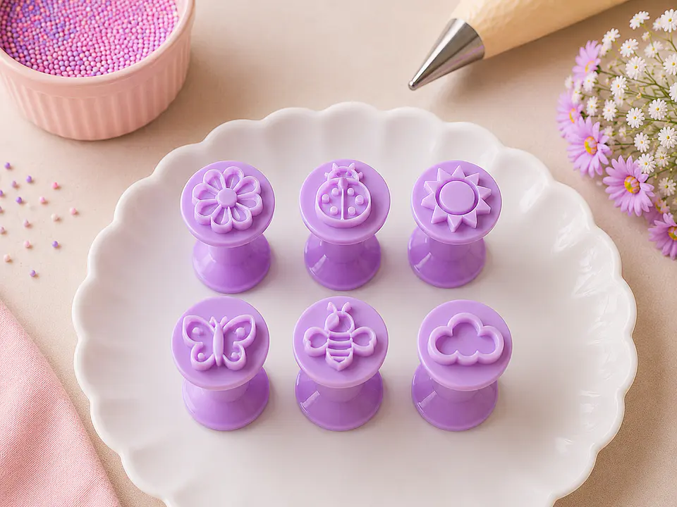 Kit Carimbos Brigadeiro Jardim - 6 Peças 1