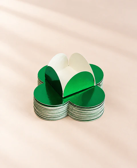 Caixetas para Brigadeiros Luxo Verdes - 48und