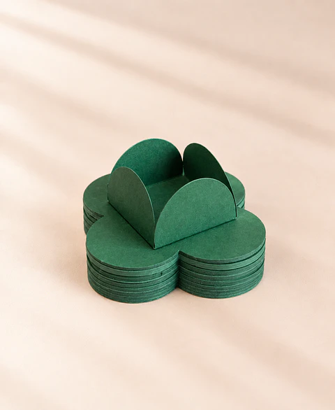 Caixetas para Brigadeiros Verdes - 48und