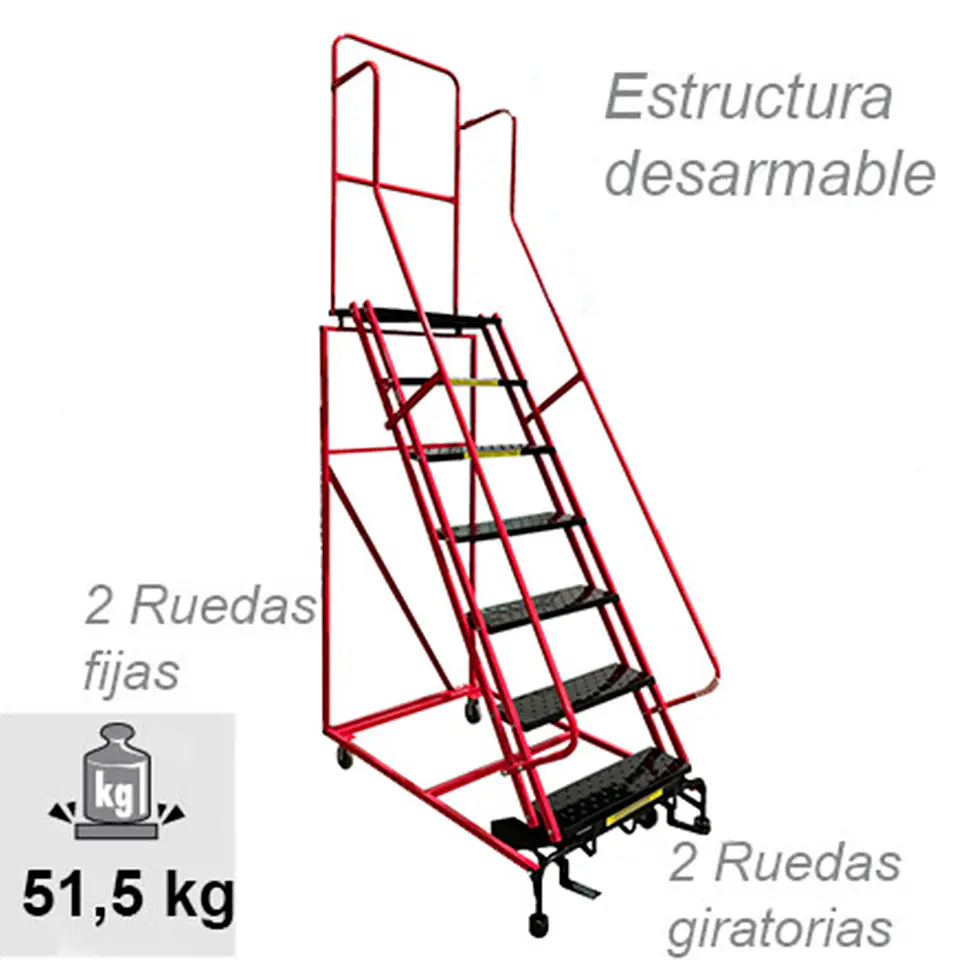 Esc. Tipo Avion 1.8m Importada 2