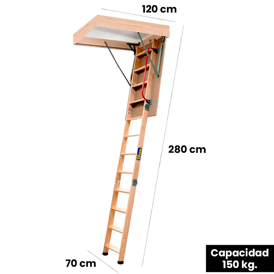 Escalera De Ático 4