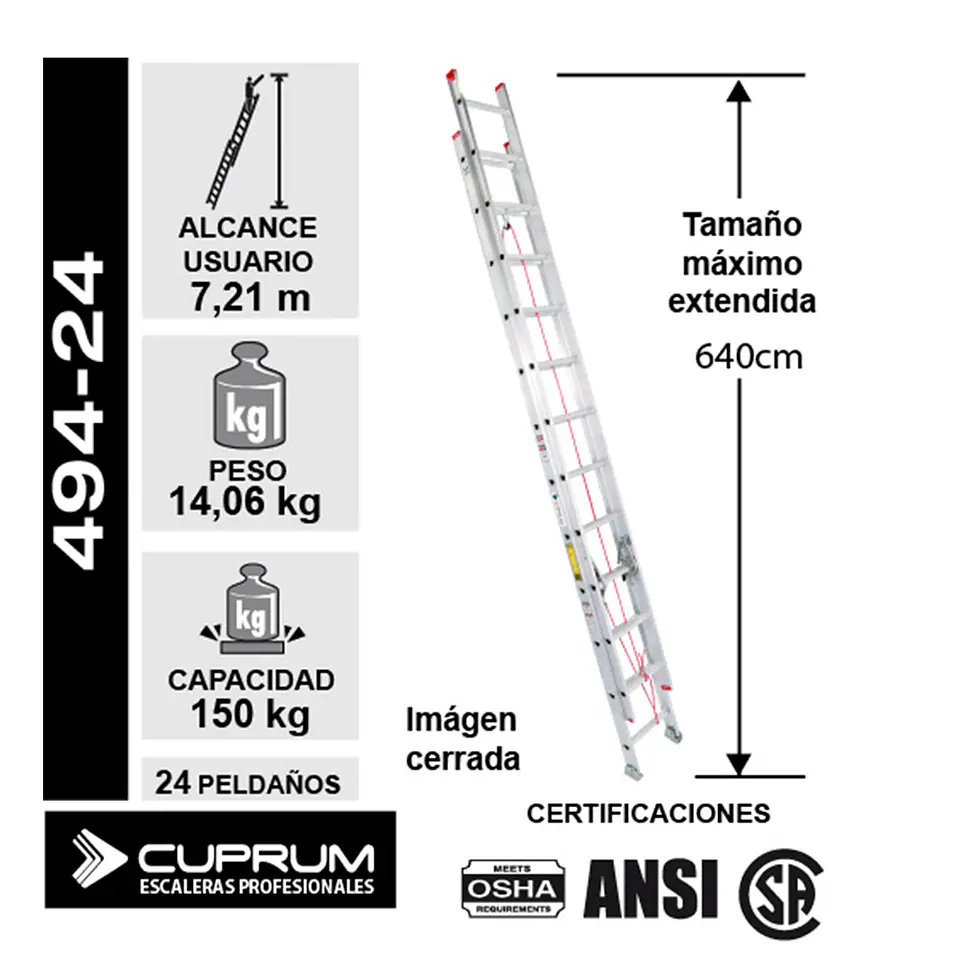 Esc.aluminioextension6.38m 5