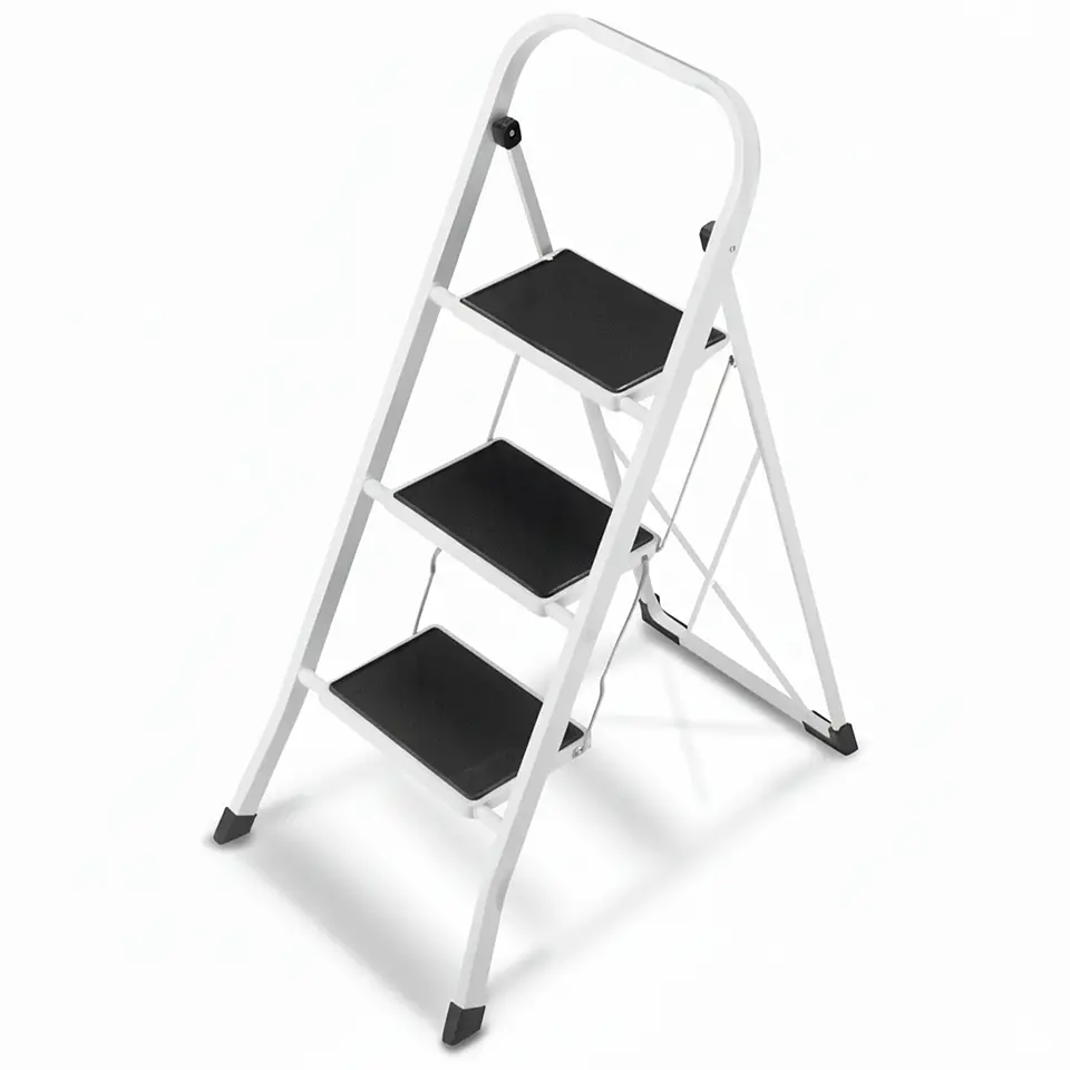 Piso Escalera Plegable 3p Fuerte 3