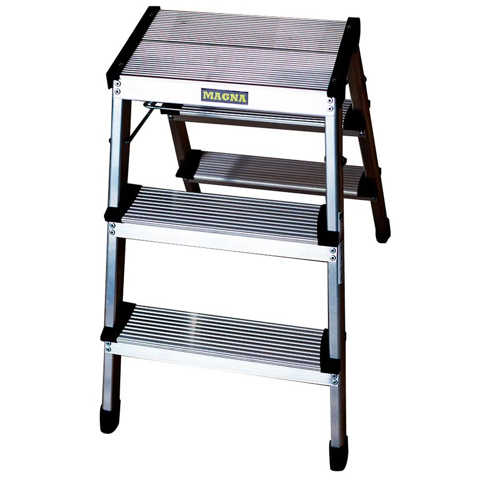 Piso Escalera Plegable 3p Fuerte 4