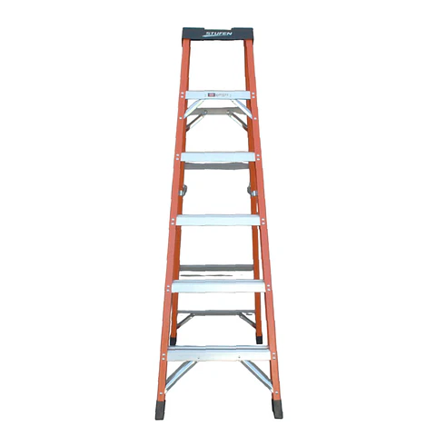 Escalera Fibra De Vidrio Tijera 6 PeldaÑos
