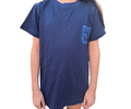 Polera Azul Unisex Manga Corta Colegio Providencia