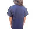 Polera Azul Unisex Manga Corta Colegio Providencia
