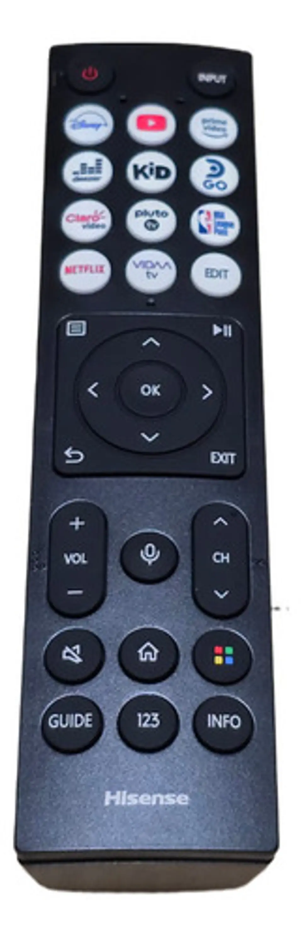 Control Remoto Original Hisense ERF3D96H Smart TV Comando de Voz 3