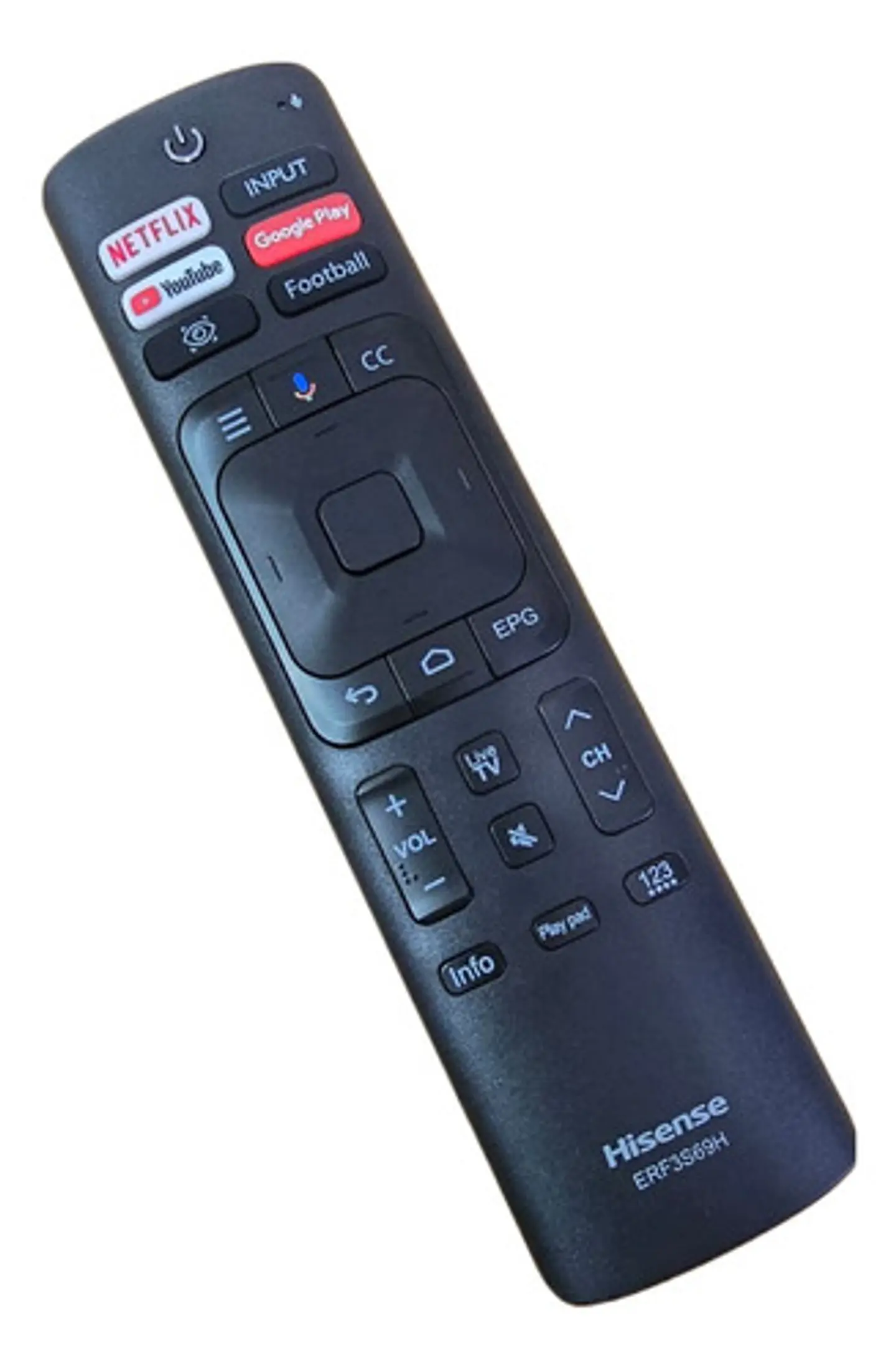 Control Remoto Smart Tv + Comando De Voz Original Hisense 3