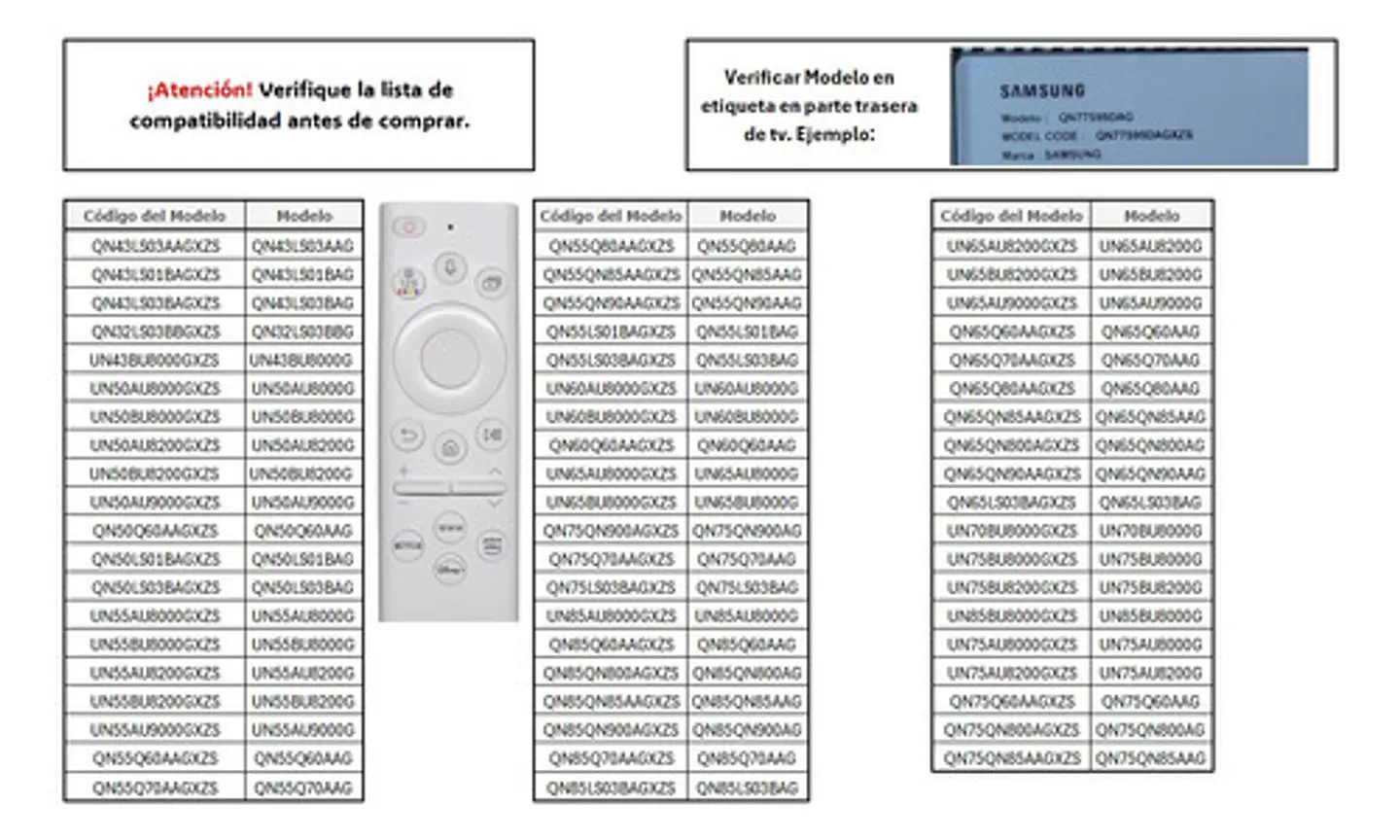 Control Ecoremoto Para Smart Tv Samsung Bn59-01391m 6